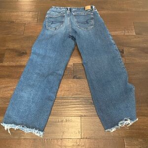 American Eagle Outfitters Blue Wide Leg Jeans